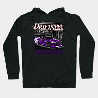 E36 M3 Drift Car (Purple) [ OSY Graphics ] Hoodie